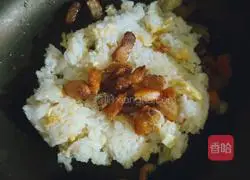 Kitchen Xiaobai's classic egg fried rice Practice illustration 5