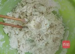 Illustration of how to make three-color radish buns 3