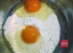 Garlic egg pancake recipe 3