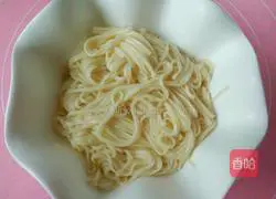 Illustration of how to make cabbage, egg, persimmon and noodle stew 9