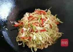 Illustration of how to make braised cabbage pancakes 6