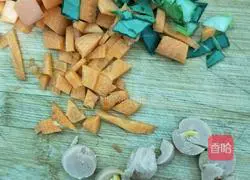 Illustration of how to make vegetable noodles 4