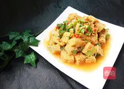 Illustration of how to make cold gluten 13