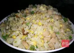 Illustration of home-style egg fried rice 7