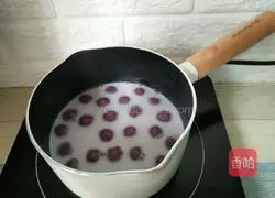 Milk Purple Sweet Potato Rice Balls Recipe Illustration 9