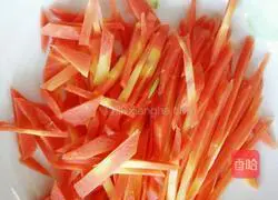 Illustration of how to make carrot and tofu dumplings 1