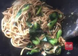 Dark Cuisine - Illustration of Fried Noodles 4