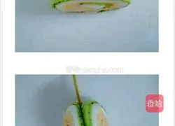 Illustration of how to make colorful flower steamed buns 5