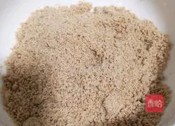 Illustration of how to make peanut glutinous rice dumpling filling 5