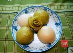 Illustration of how to make vegetable steamed buns 8