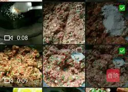 Illustration of how to make scallion pancakes 2