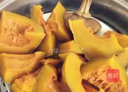 Illustration of how to make pumpkin cake 1