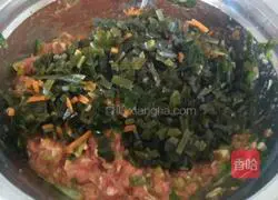 Illustration of how to make kelp buns 15