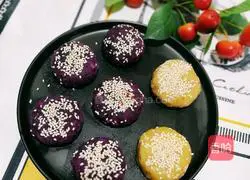 Cheese Sweet Potato Pancake Recipe Illustration 6