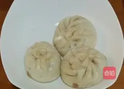 Illustration of how to make mutton buns 9