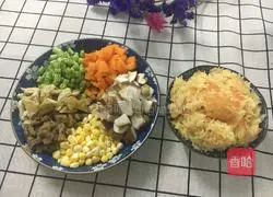 Amaranth Garden Fried Rice Recipe Illustration 12