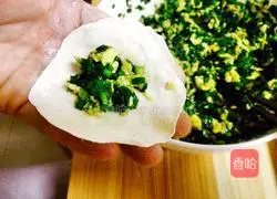 Illustration of how to make vegetarian dumplings 6