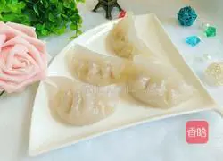 Illustration of how to make crystal dumplings 10