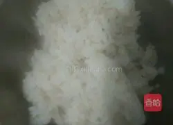 Illustration of how to make fried rice 2