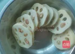 Lotus root cake recipe illustration 5