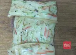 Illustration of how to make quilt pancakes 9