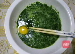 Vegetables Illustration of making juice single cake 3