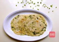 Illustration of how to make scallion pancakes 13