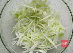 Illustration of how to make gourd cake 2