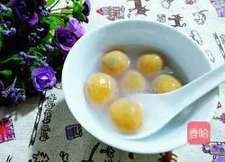 Pumpkin black sesame glutinous rice balls recipe 14