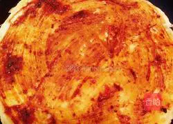 Illustration of how to make ham and egg pancakes 6