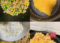 Egg Fried Rice Recipe Illustration 2