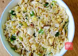 Illustration of how to make fried rice 7