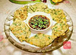 Illustration of how to make bean dregs and chive tortillas 7