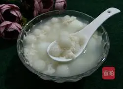 Illustration of how to make sweet wine dumplings and quail eggs 10