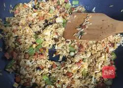 Classic Fried Rice Recipe Illustration 3