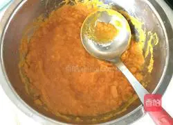 Illustration of how to make pumpkin steamed buns with roses 2