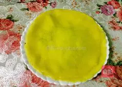 Egg pancake roll.Illustration of how to make it 10