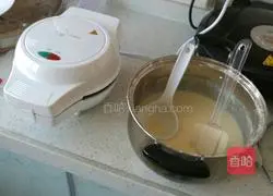 Illustration of how to make waffles 1