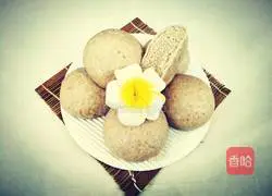 Illustration of how to make nut dregs steamed buns 11