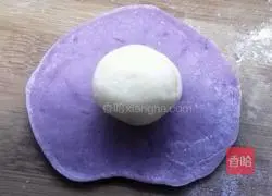 Illustration of how to make chrysanthemum colored steamed buns 5