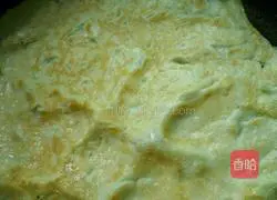 Illustration of how to roll ham with egg pancake 7