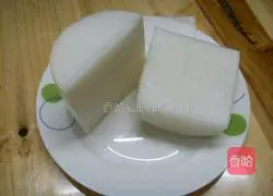 Illustration of how to make radish dumplings 1