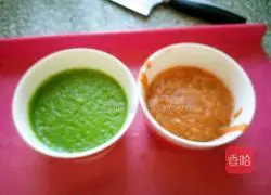 Illustration of how to make colorful red dumplings 7