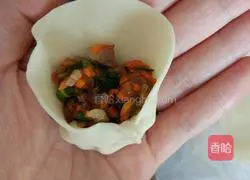 New ways to eat dumpling wrappers, illustrations of how to make dumpling wrappers 2