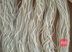 Illustration of homemade noodles 6