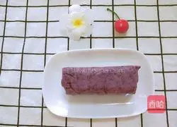 Baby Sesame and Purple Sweet Potato Cake Recipe Illustration 5