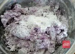 Purple Sweet Potato Glutinous Rice Cake Recipe Illustration 4