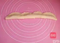 Illustration of how to make rose dumplings 5