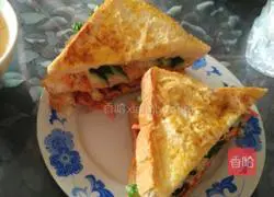 Illustration of how to make a sandwich 9