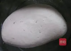 Illustration of how to make purple sweet potato and mushroom meat buns 3